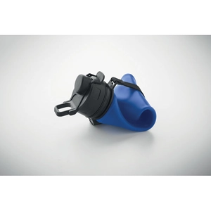 Bouteille de sport pliable en silicone avec couvercle en PP personnalisable