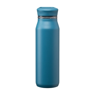 Bouteille en acier inoxydable avec double couvercle et poignée - 750 ml personnalisable