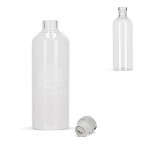Bouteille en verre borosilicaté 1000ml personnalisable
