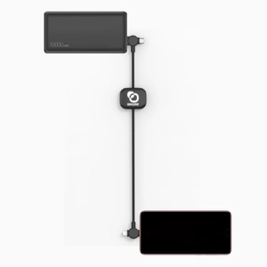 Câble long 4 en 1 à charge ultra-rapide 60W avec transfert de données personnalisable