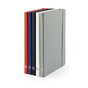 Cahier A5 à couverture rigide avec pages lignées 100% recyclé personnalisable