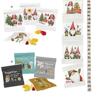 Calendrier de l’Avent Guirlande avec motifs standard