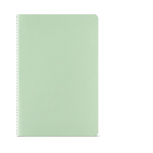 Carnet de notes A5 couverture en carton recyclé - 160 pages ivoires lignées FSC 70g/m2 personnalisable