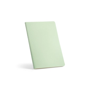 Carnet de notes A5 couverture en carton recyclé - 160 pages ivoires lignées FSC 70g/m2 personnalisable