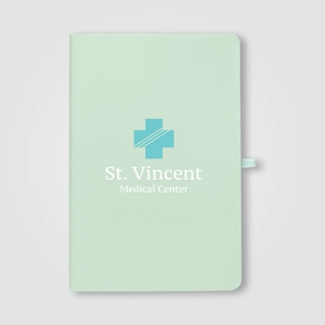 Carnet en papier minéral soft-touch – A5 personnalisable