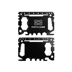Carte outil multifonction en acier inoxydable personnalisable