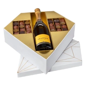Coffret gourmand DIAMANT CHOCOLATS & CHAMPAGNE