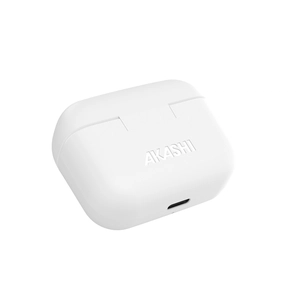 Ecouteurs à réduction de bruit ANC sans fil bluetooth blanc personnalisable