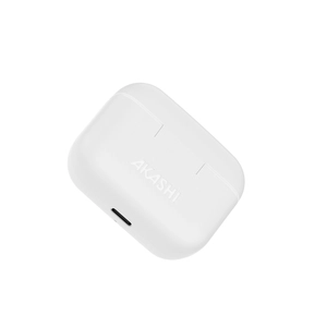 Ecouteurs à réduction de bruit ANC sans fil bluetooth blanc personnalisable
