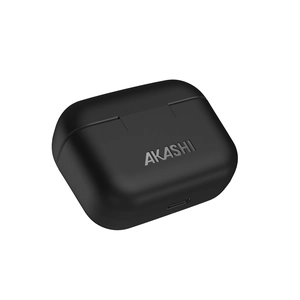 Ecouteurs à réduction de bruit ANC sans fil bluetooth noir personnalisable