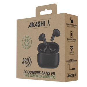 Ecouteurs sans fil bluetooth 5.4 avec socle de charge personnalisable