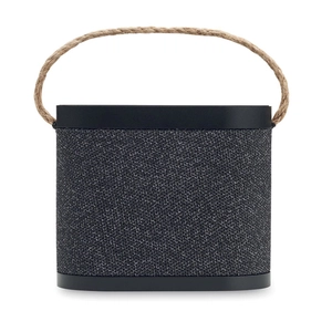 Enceinte sans fil 5.3 en ABS avec finition en tissu polyester RPET personnalisable