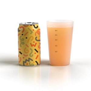 Gobelet plastique réutilisable 39 cl -  - Fabrication Française personnalisable