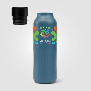 Gourde en acier inoxydable recyclé - 590ml personnalisable