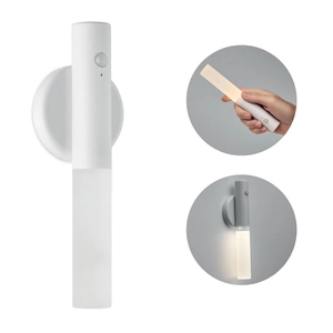 Lampe à capteur de mouvement avec base magnétique personnalisable