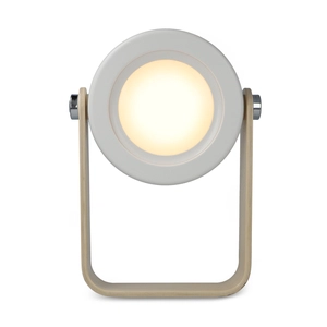 Lampe LED multifonctionnelle avec poignée en bambou personnalisable