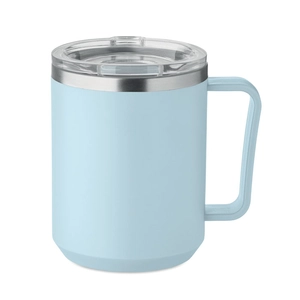 Mug à double paroi avec intérieur en acier inoxydable recyclé personnalisable