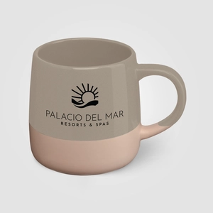 Mug céramique - design à blocs de couleur - 445 ml personnalisable