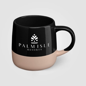 Mug céramique - design à blocs de couleur - 445 ml personnalisable