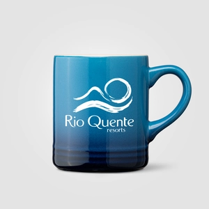Mug en céramique effet ombré - 355 ml personnalisable