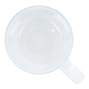 Mug en verre dépoli grande taille avec finition givrée 335ml personnalisable