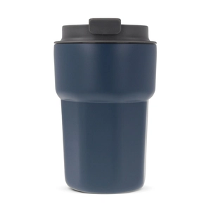 Mug thermos 350 ml en acier inox et céramique personnalisable
