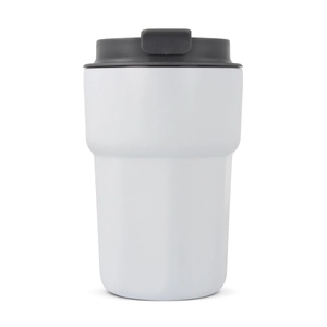 Mug thermos 350 ml en acier inox et céramique personnalisable