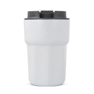 Mug thermos 350 ml en acier inox et céramique personnalisable