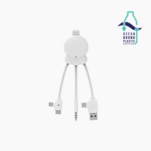 Multicâble XOOPAR OCTOPUS avec fonctionnalité audio personnalisable