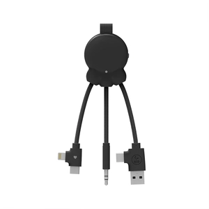 Multicâble XOOPAR OCTOPUS avec fonctionnalité audio personnalisable