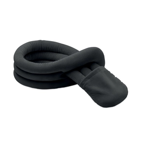 Oreiller de voyage pliable en polyester souple et en mousse personnalisable