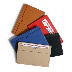 Porte-cartes cuir régénéré - made in France