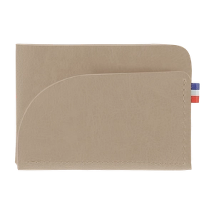 Porte cartes fabrication française en matières végétales personnalisable