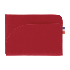 Porte cartes fabrication française en matières végétales personnalisable