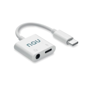 Répartiteur audio multifonctionnel USB type-C et jack 3,5 mm personnalisable