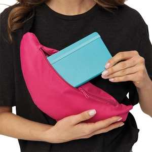 Sac banane avec fermeture éclair - petite poche intérieure personnalisable