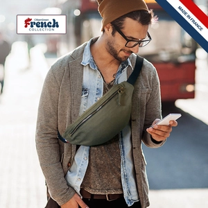 Sac banane avec sangle ajustable - fabrication française personnalisable