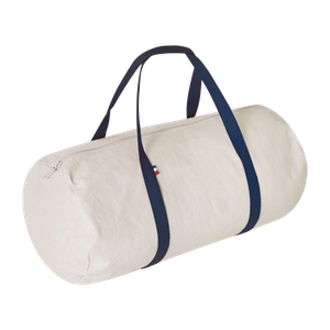 Sac polochon confectionné et tissé en France - coton recyclé 250gr/m2 personnalisable