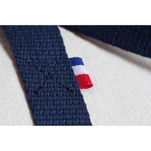 Sac polochon confectionné et tissé en France - coton recyclé 250gr/m2 personnalisable