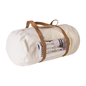 Sac polochon confectionné et tissé en France - coton recyclé 250gr/m2 personnalisable