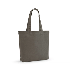 Sac shopping en coton recyclé et RPET avec soufflet - Totebag 180g/m2 aux couleurs vives personnalisable