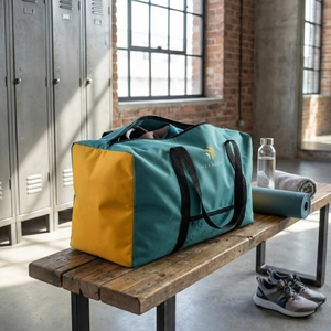 Sac voyage polyester recyclé 230g - fabrication europe personnalisable