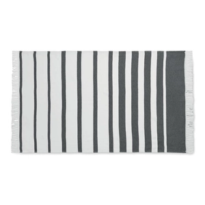 Serviette de hammam ou de plage en tissu recyclé SEAQUAL® 100X170 CM personnalisable