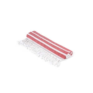 Serviette de plage en coton recyclé et polyester recyclé 180 g/m² personnalisable