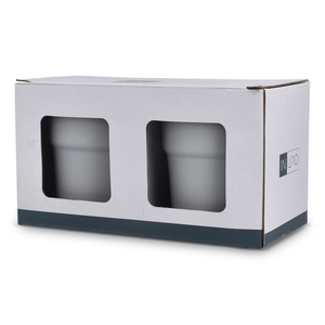 Set de 2 mugs en céramique de 280 ml chacun personnalisable