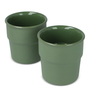 Set de 2 mugs en céramique de 280 ml chacun personnalisable