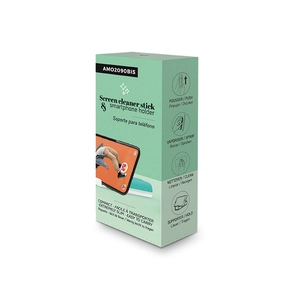 Spray nettoyant pour écran avec fonction support téléphone personnalisable