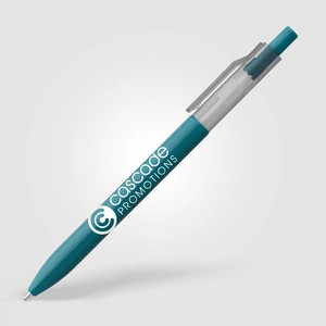 Stylo à clip translucide en rPET personnalisable