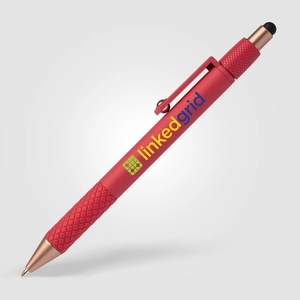 Stylo Antistress en Plastique Recyclé avec Stylet personnalisable