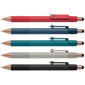 Stylo Antistress en Plastique Recyclé avec Stylet personnalisable
